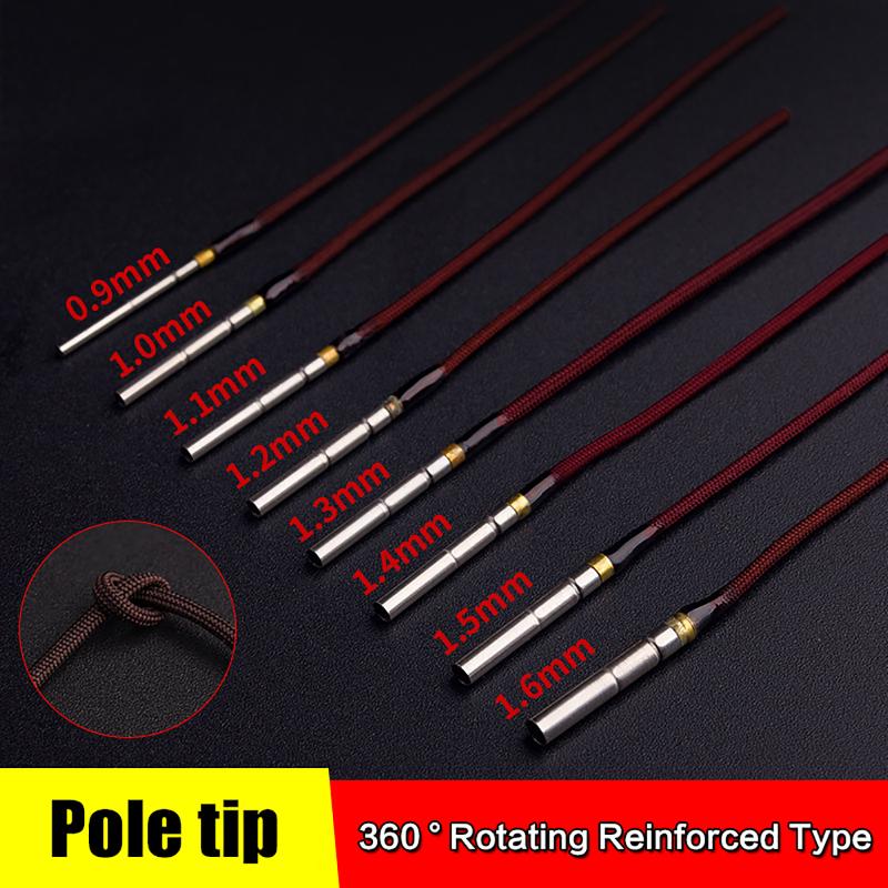 Fishing Rod Guide Replacement - 20Pcs Set Rotatable Fishing Rod Tip