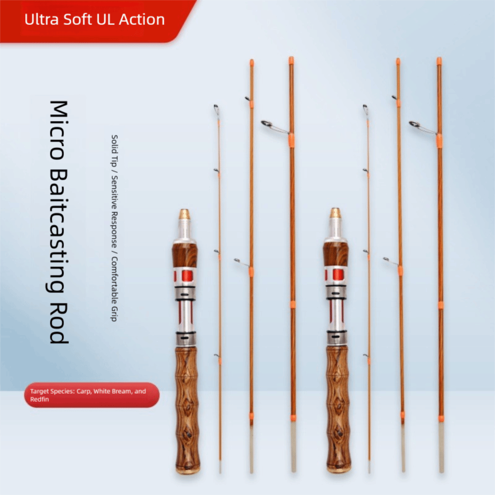 Fishing Rod Carbon Fiber - 2025 4 Sections Spinning Fishing Rod