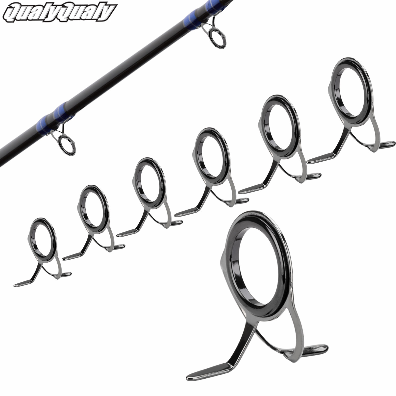 7pcs Fishing Rod Guides Repair - огляд і ціна Fishing Rod Guide Replacement