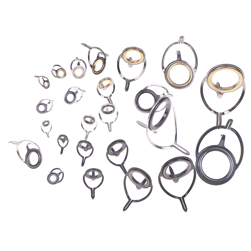 8Pcs Fishing Tackle Stainless  - огляд і ціна Fishing Rod Guide Replacement