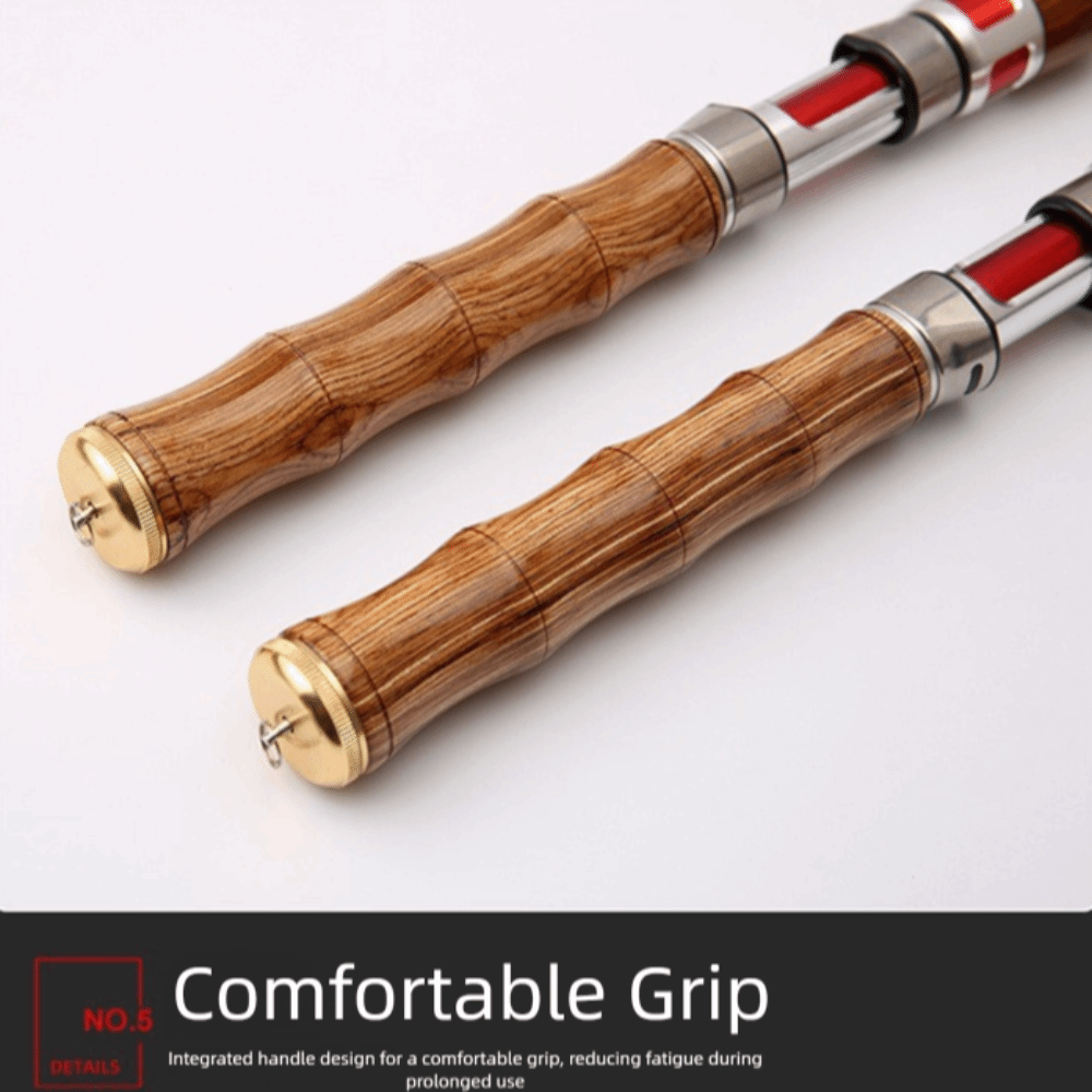 4 Sections Spinning Fishing Ro - огляд і ціна Fishing Rod Carbon Fiber