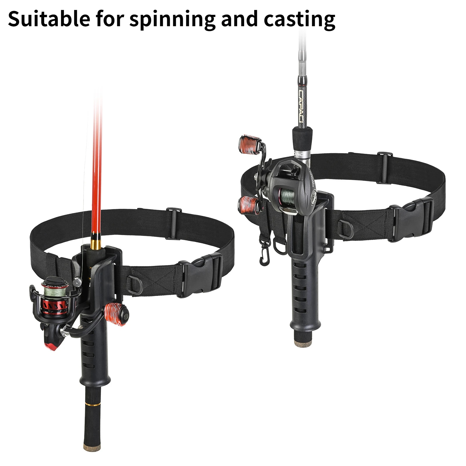 Hanging Fishing Waist Belt Rod - огляд і ціна Fishing Rod Fly