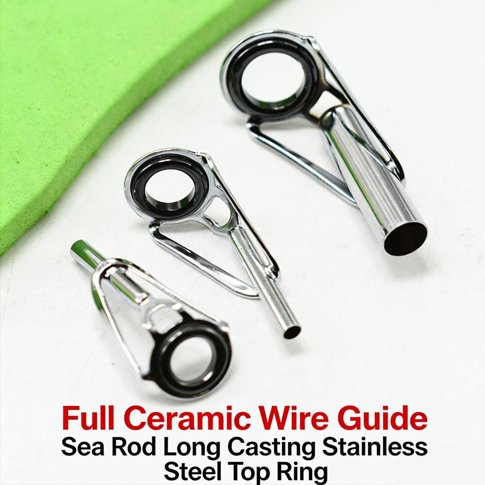 Rod Tip Repair Kit 10pcs Fishi - огляд і ціна Fishing Rod Guide Replacement
