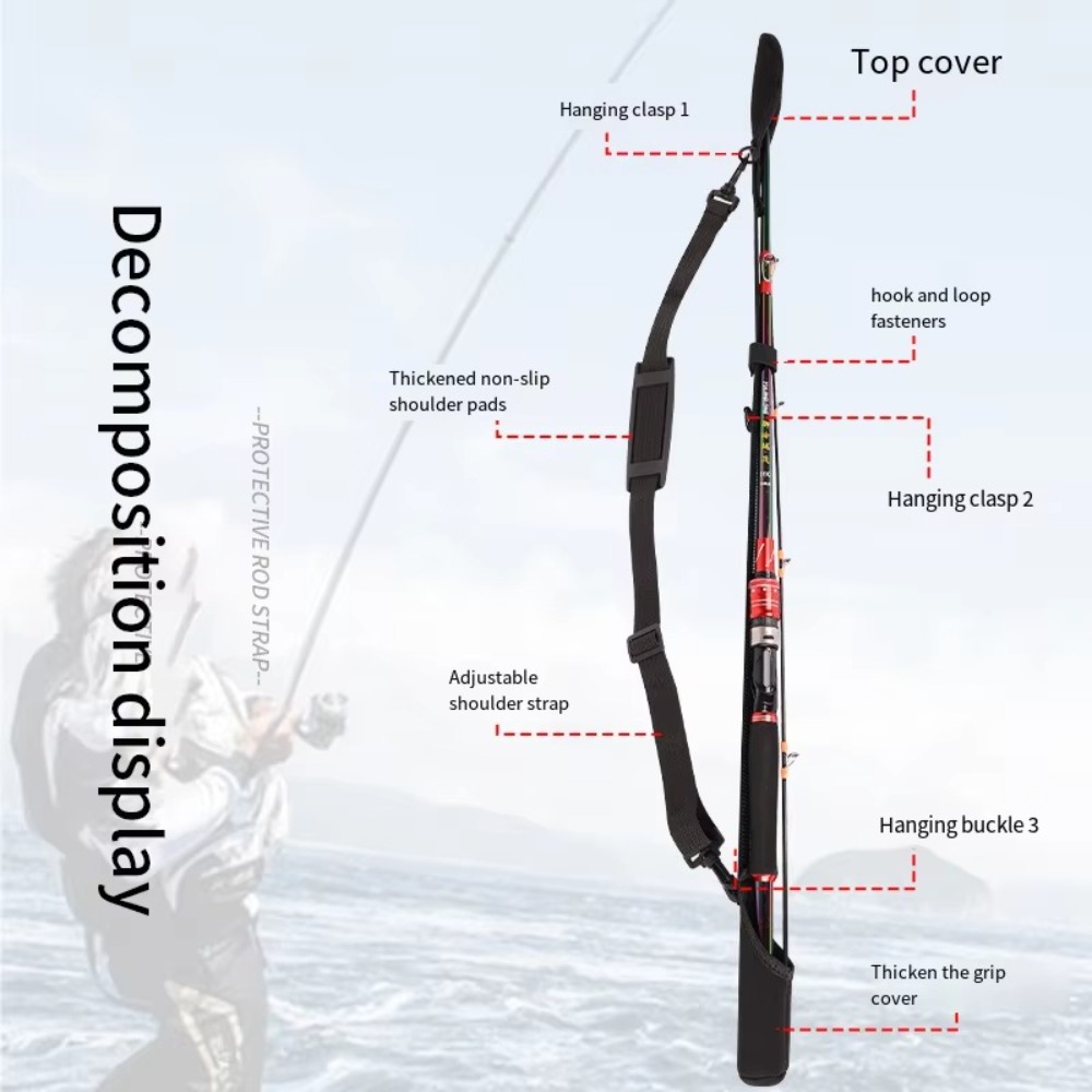 Adjustable Fishing Rod Storage - огляд і ціна Fishing Rod Travel