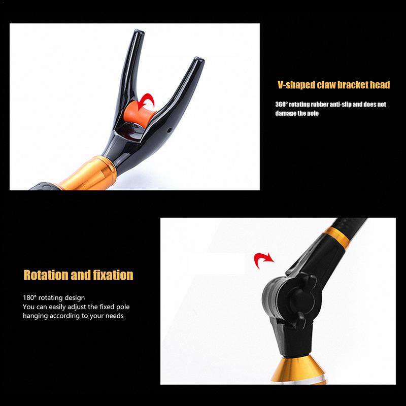 Fishing Pole Holders 360 Degre - огляд і ціна Fishing Rod Telescopic