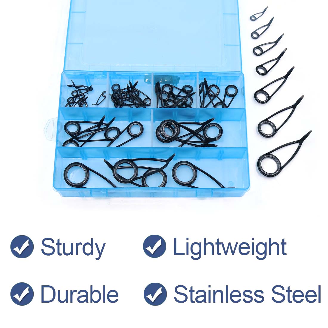 Fishing Rod Guide Repair Kit H - огляд і ціна Fishing Rod Guide Replacement