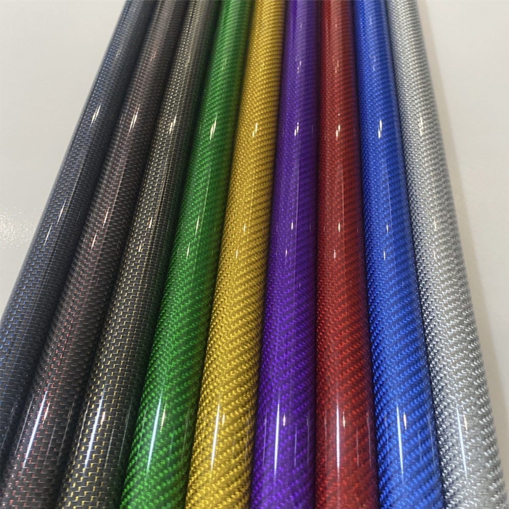 Carbon Fiber Tube Color 3K Twi - огляд і ціна Fishing Rod Carbon Fiber