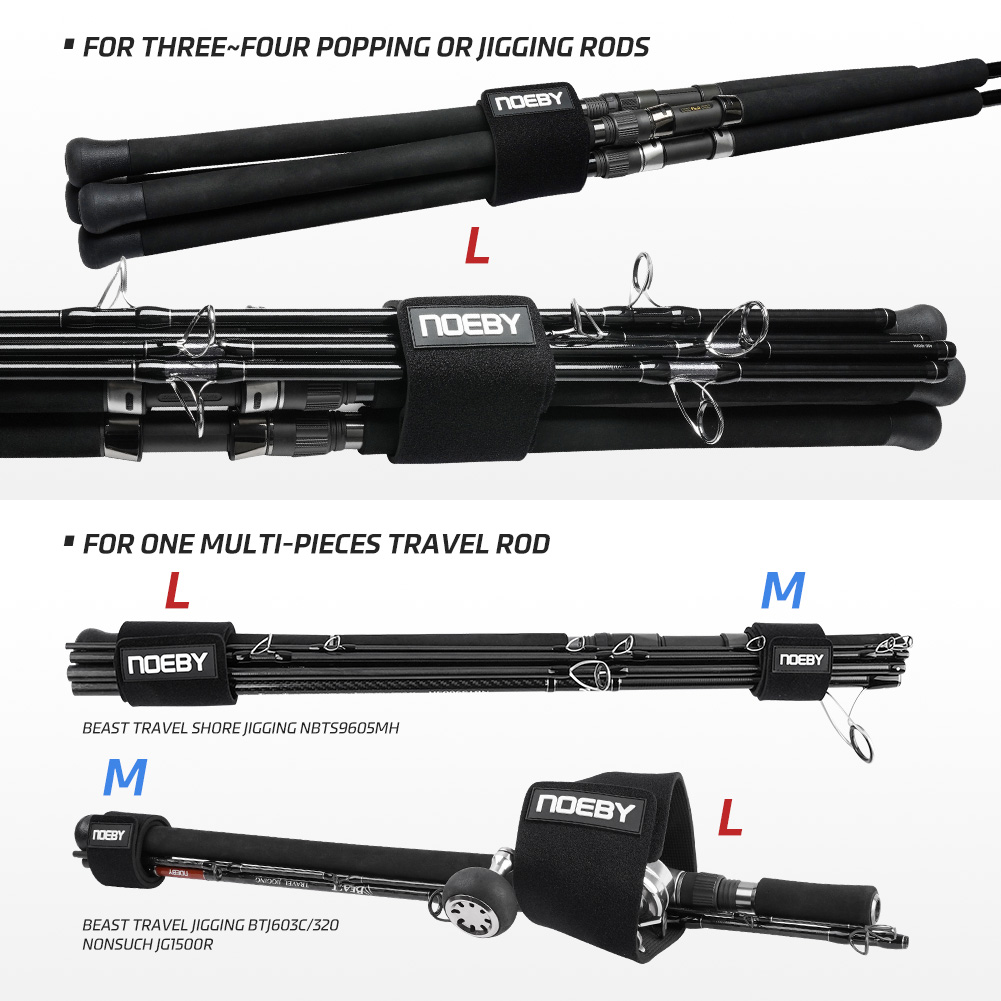 NOEBY Fishing Rod Strap Wide P - огляд і ціна Fishing Rod Spinning