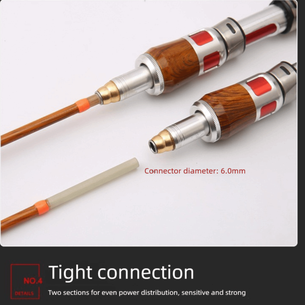 4 Sections Spinning Fishing Ro - огляд і ціна Fishing Rod Carbon Fiber