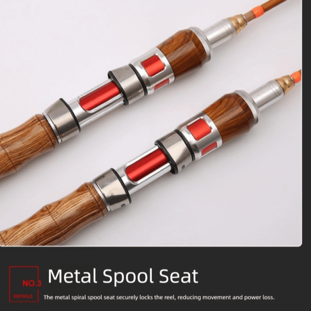 4 Sections Spinning Fishing Ro - огляд і ціна Fishing Rod Carbon Fiber