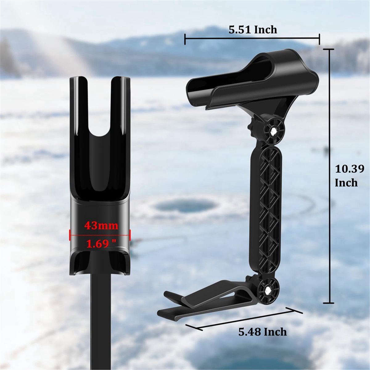 POPULAR-2pcs Adjustable Bucket - огляд і ціна Fishing Rod Holder