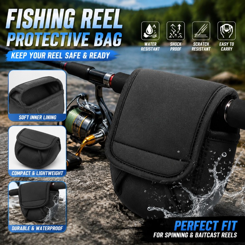Fishing Reel Protective Cover  - огляд і ціна Fishing Rod Spinning