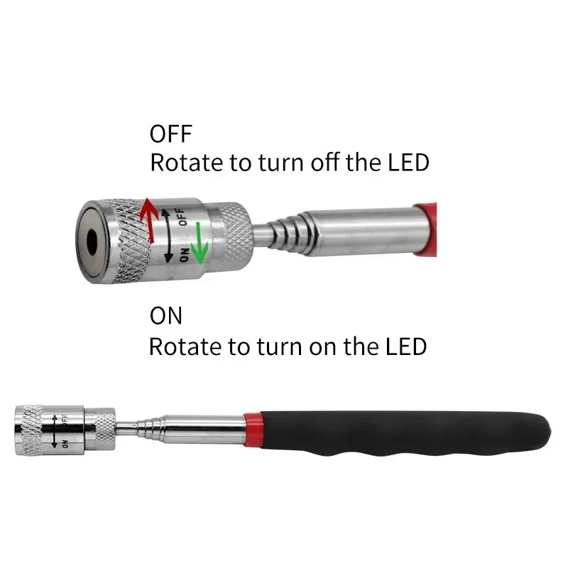 Telescopic Magnetic Pen with L - огляд і ціна Fishing Rod Travel