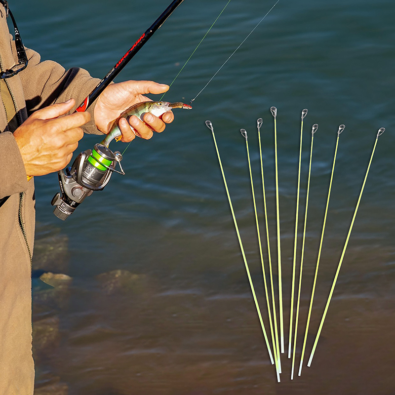 5Pcs 42CM Boat/Raft Rod Tip Sp - огляд і ціна Fishing Rod Repair Kit