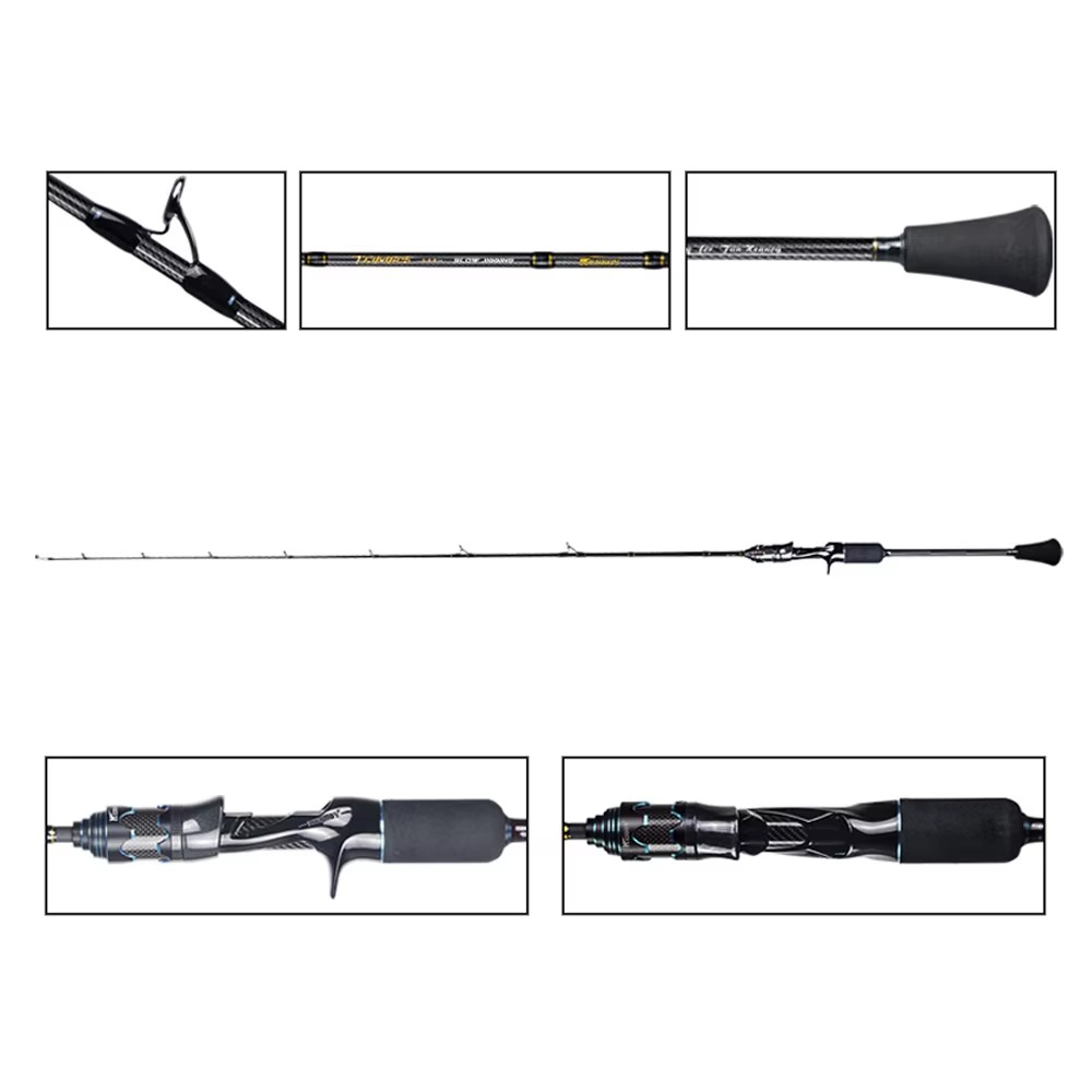 Wholesale  High Carbon Slow Ji - огляд і ціна Fishing Rod Spinning