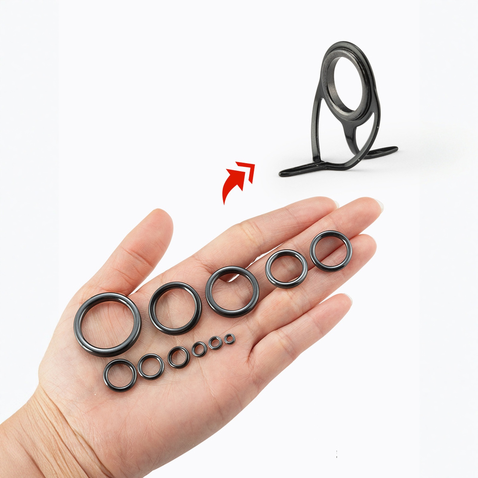 26PCS Fishing Rod Guide Ring K - огляд і ціна Fishing Rod Guide Replacement
