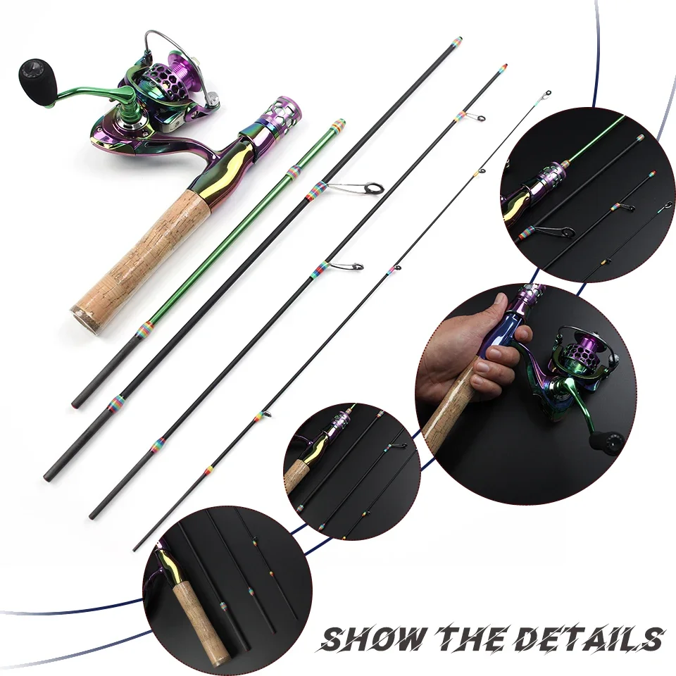 Four-section fishing rod, made - огляд і ціна Fishing Rod Carbon Fiber