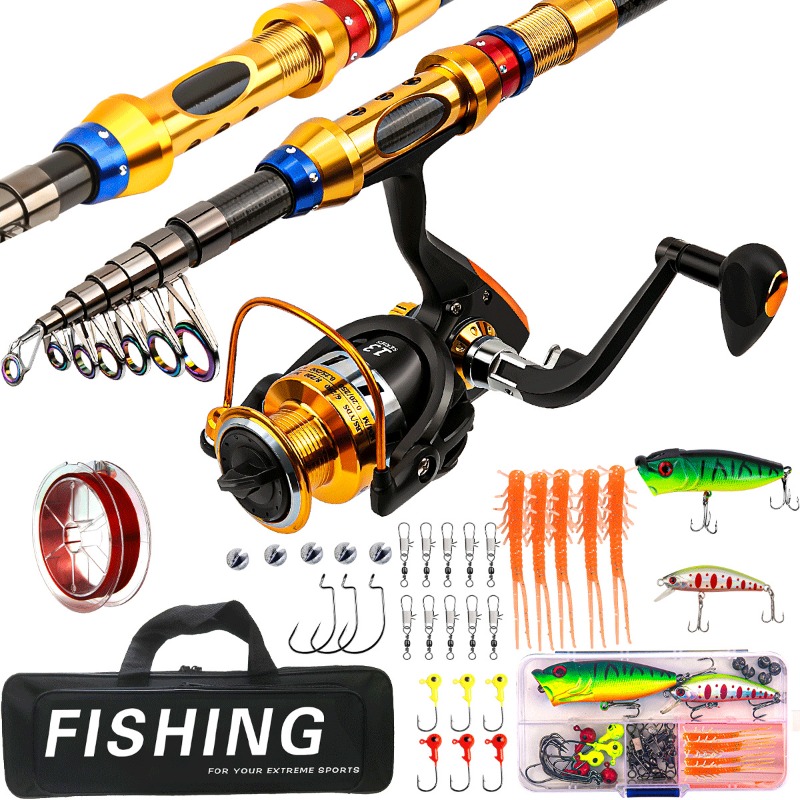 Portable Carbon Fiber Telescop - огляд і ціна Fishing Rod Carbon Fiber