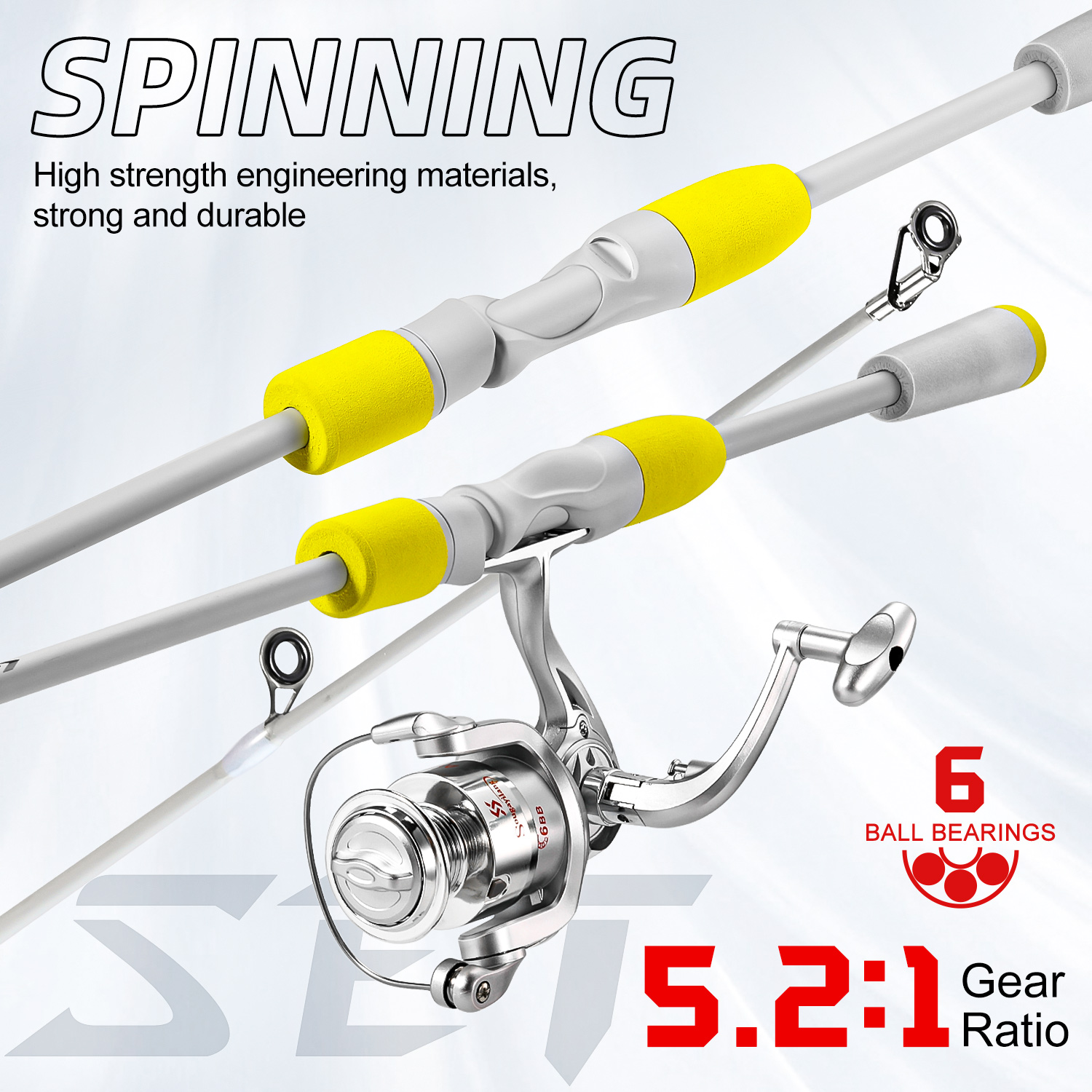 Sougayilang 2section Spinning  - огляд і ціна Fishing Rod Spinning