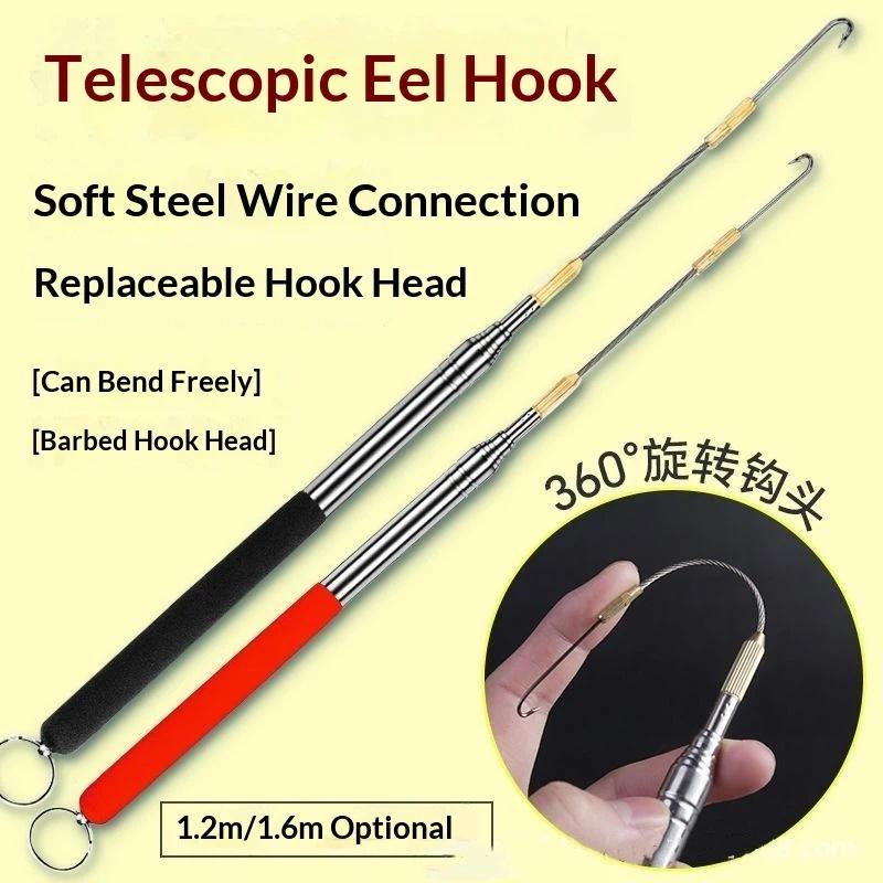 Telescopic Eel Fishing Hook 36 - огляд і ціна Fishing Rod Telescopic